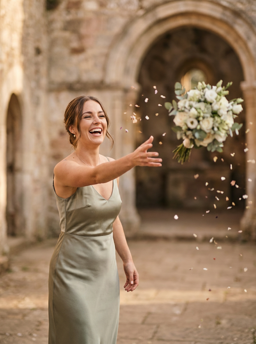 Wedding guest outfit styled by Emyri