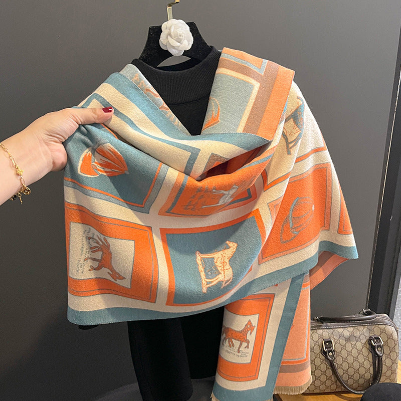 Dual-Use Travel Shawl