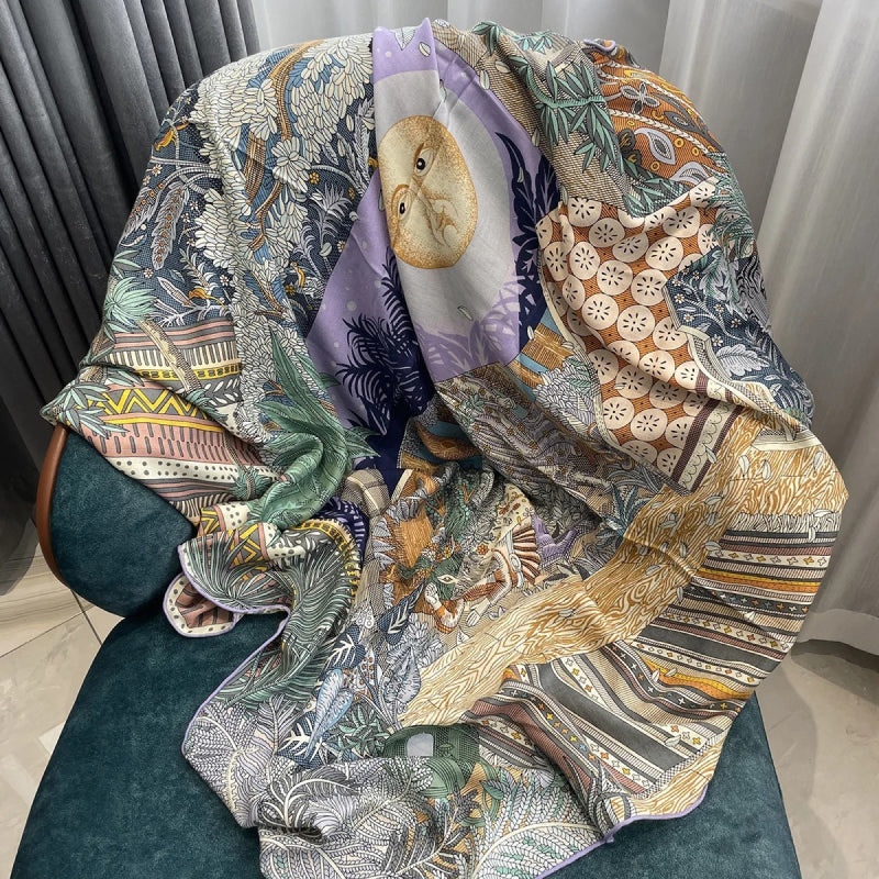 Oversized Soft-Woven Scarf