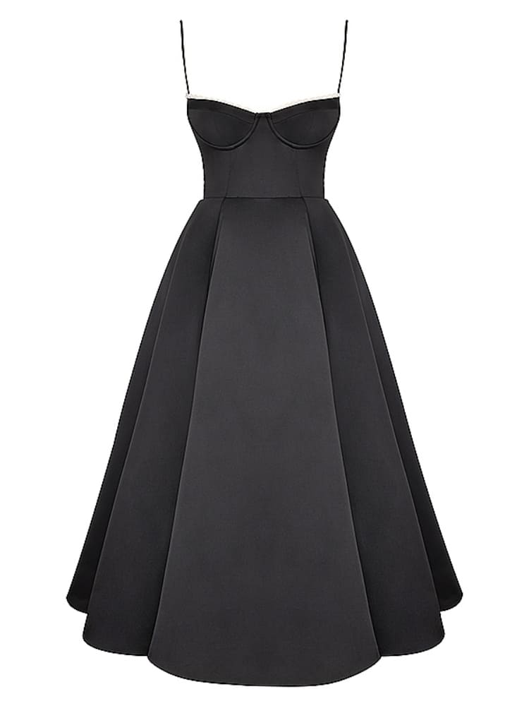 Sweetheart Tulle Midi Dress