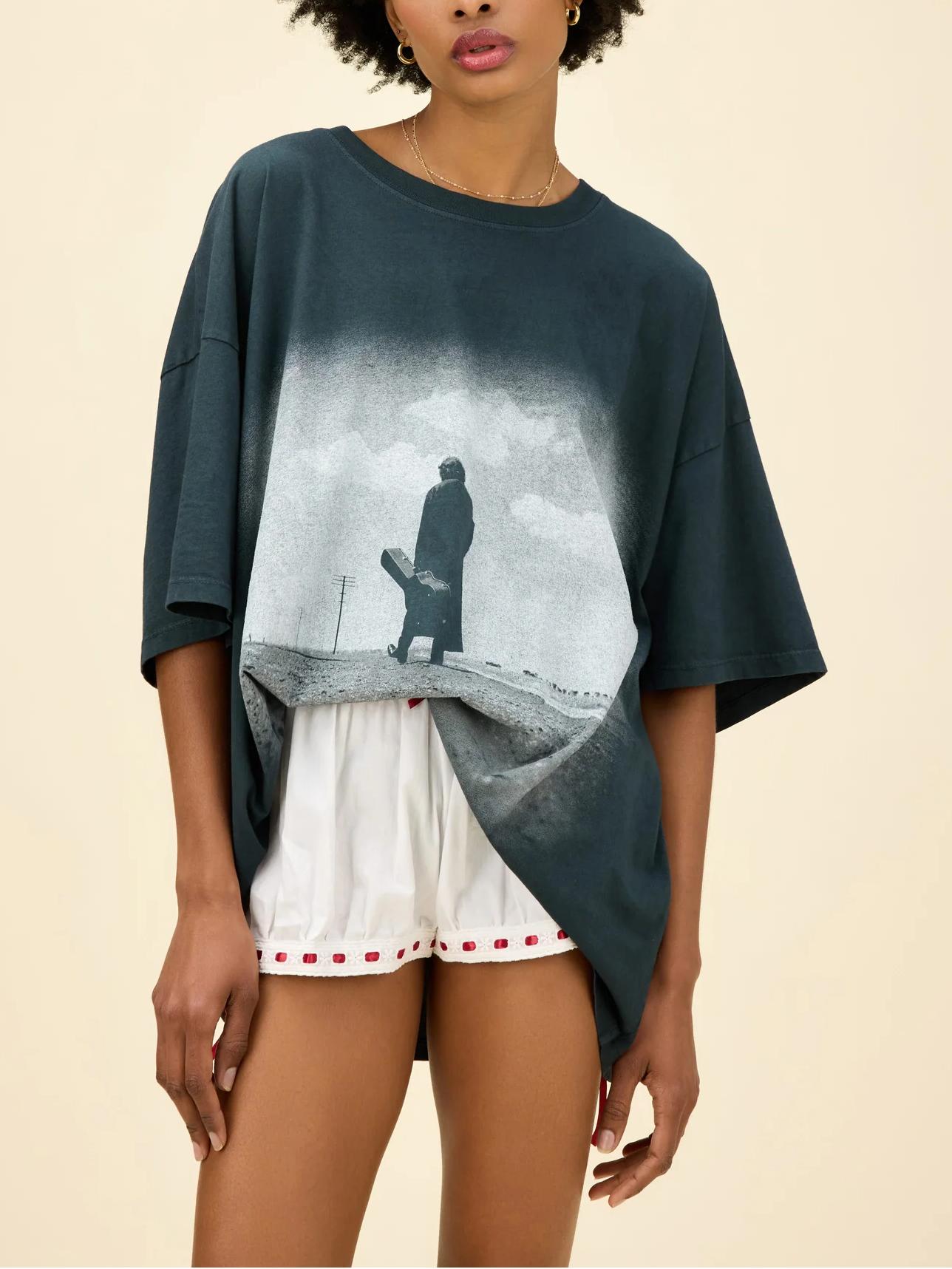 Graphic Tee & Slip Dress Set