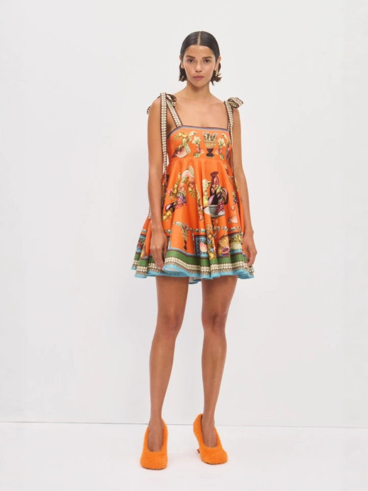 Adjustable Strap Slip Midi Dress