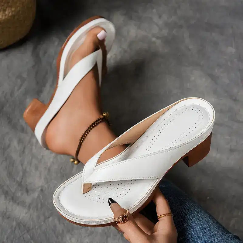 SoleComfort | ๐บ2025 new Orthopaedic sandals with thick heel