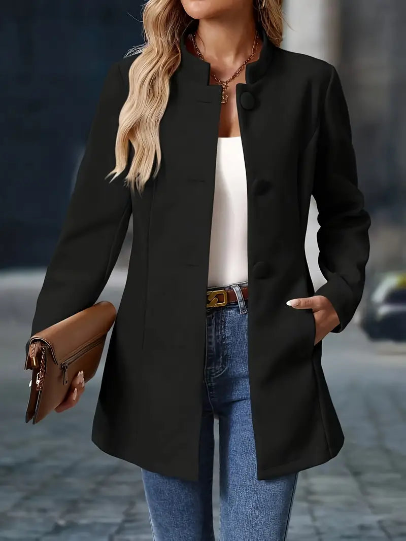 Clean-Cut Tailored Jacket