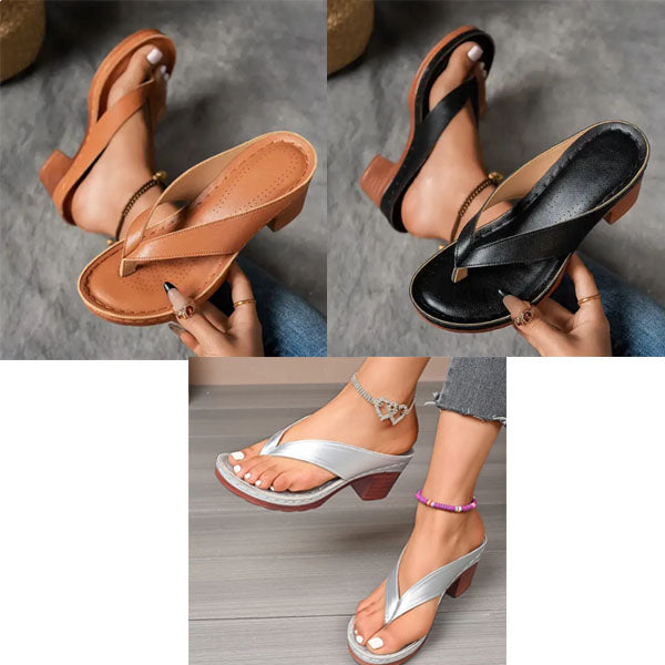 SoleComfort | ๐บ2025 new Orthopaedic sandals with thick heel