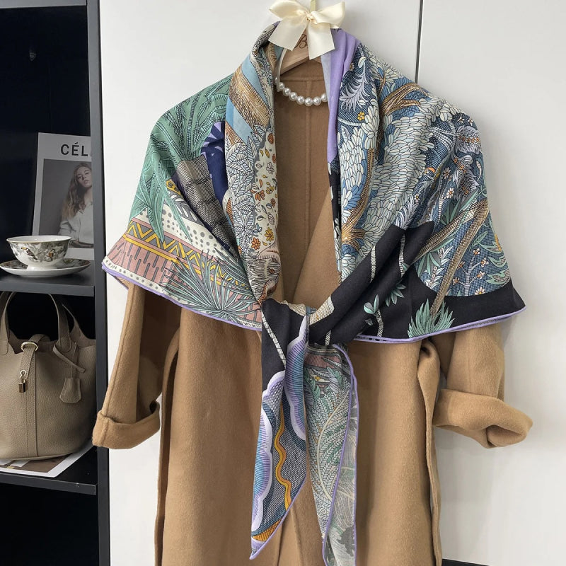 Oversized Soft-Woven Scarf