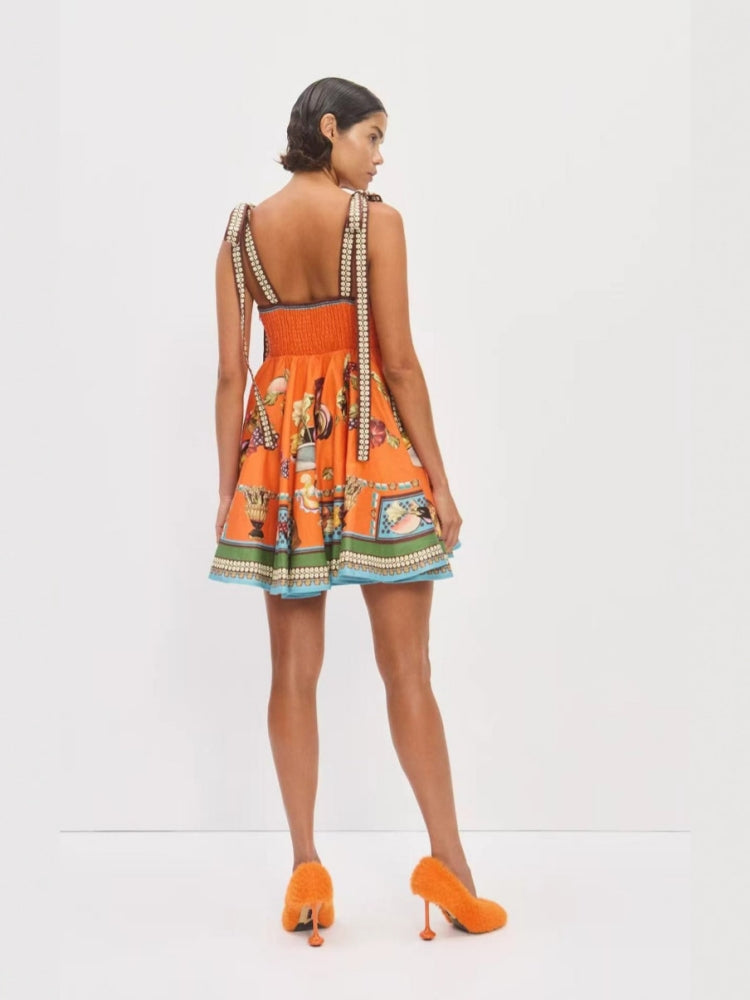 Adjustable Strap Slip Midi Dress