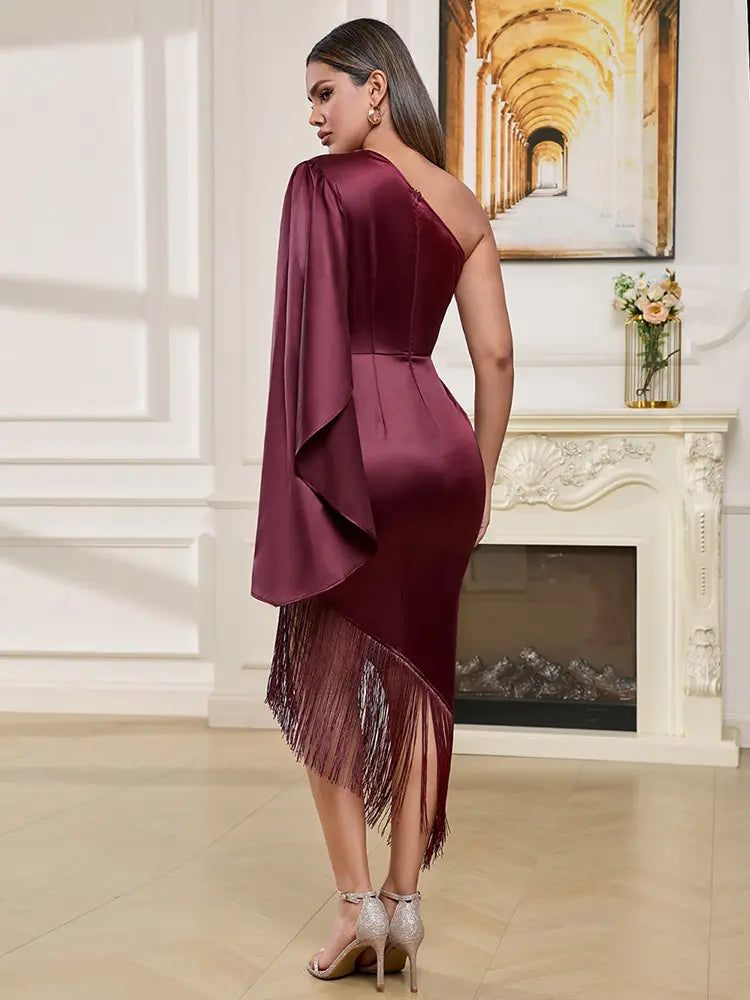 Fringe Tassel Bodycon Dress
