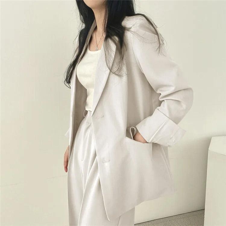 Oversized Blazer Trouser Suit Set