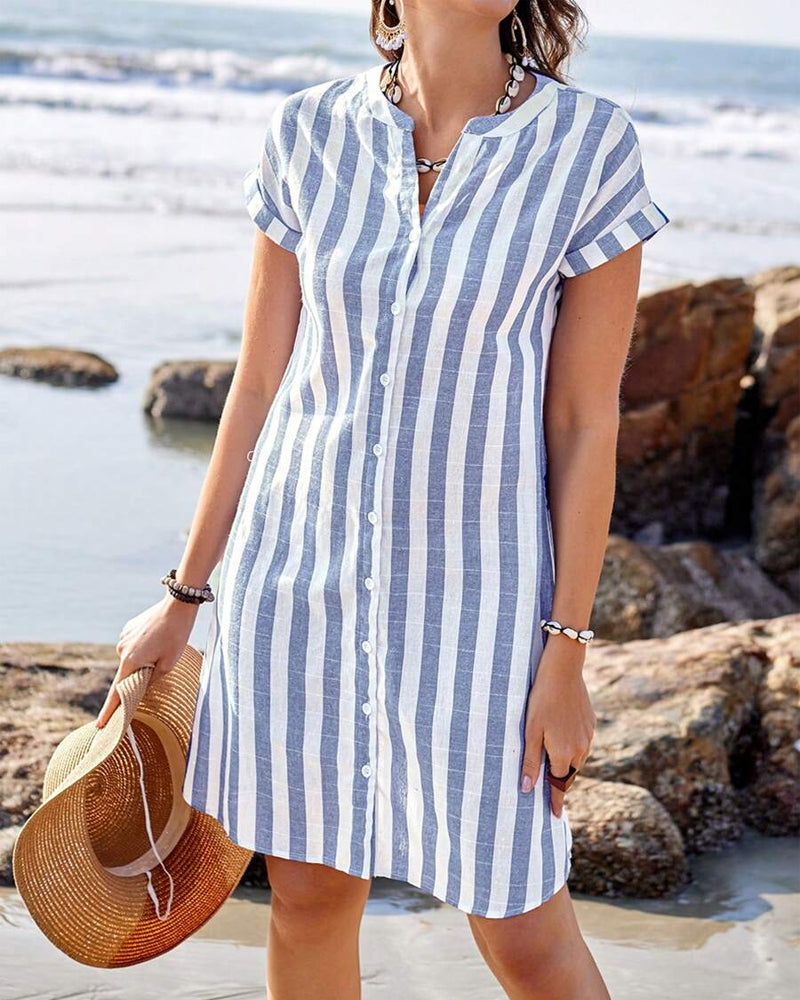 Classic Striped Dress