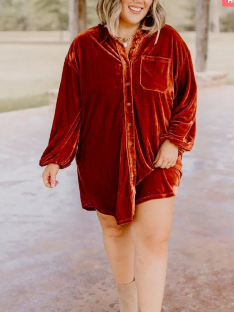 Button-Down Shirt Dress