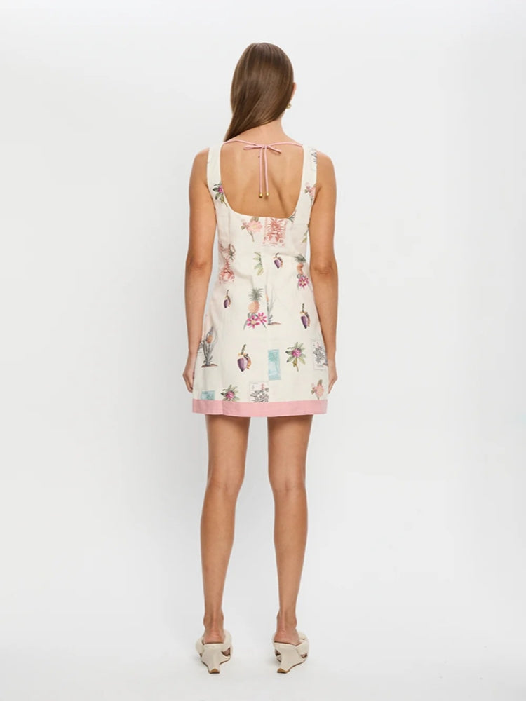 Linen Tank Midi Dress