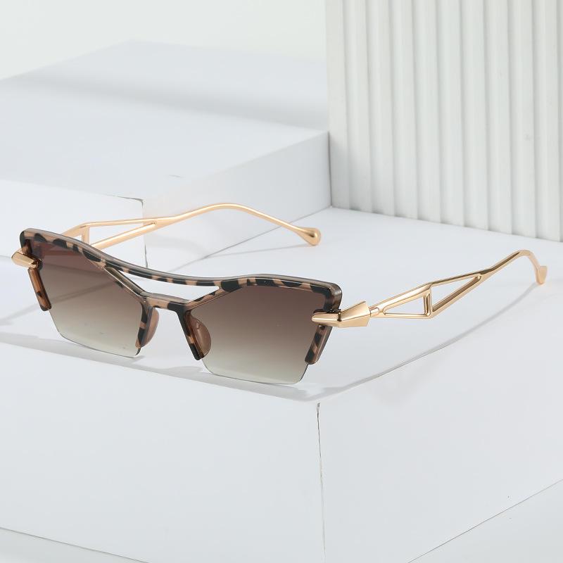 Sculpted Cat Eye Sunglasses