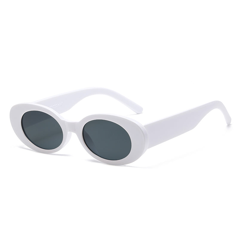 Chunky Oval Sunglasses
