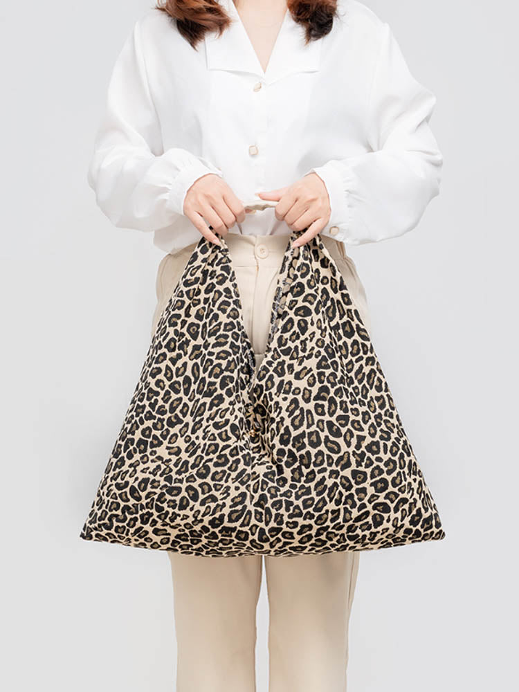 Canvas Triangle Bag - Printed
