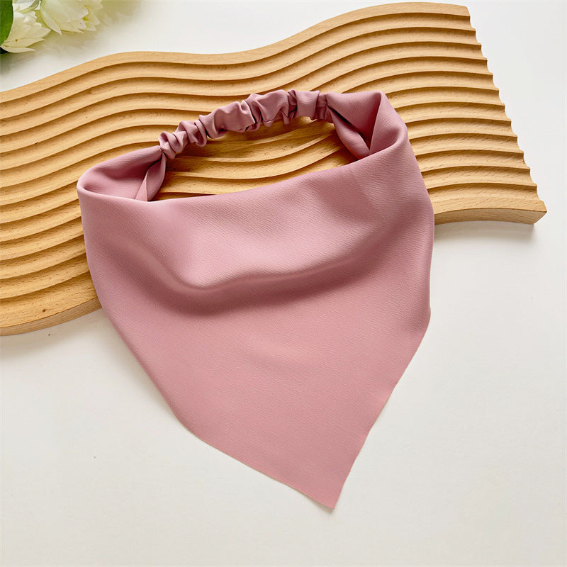 Satin Slip-On Hair Bandana