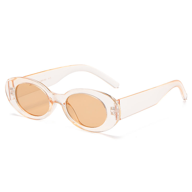 Chunky Oval Sunglasses