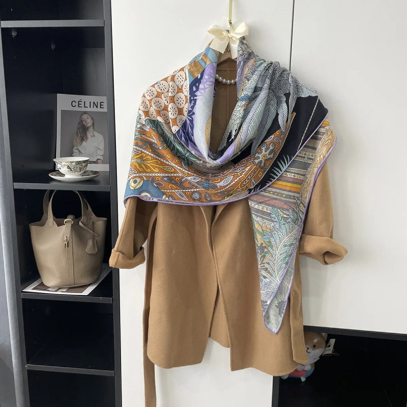 Oversized Soft-Woven Scarf