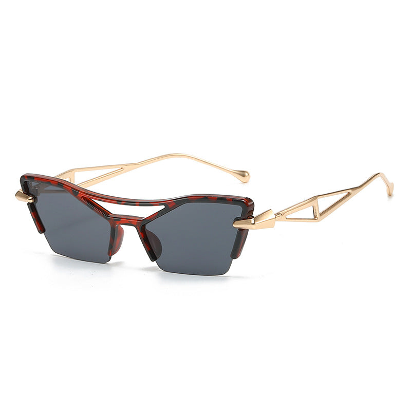 Sculpted Cat Eye Sunglasses