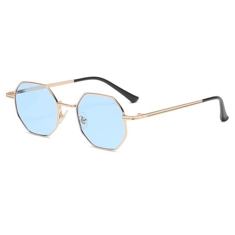 Polygonal Metal Sunglasses