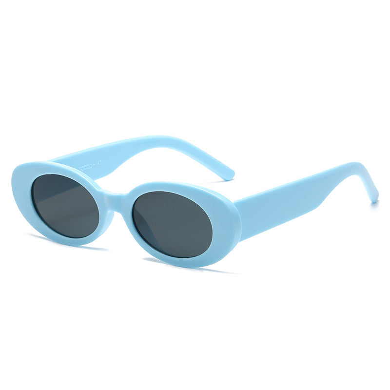 Chunky Oval Sunglasses