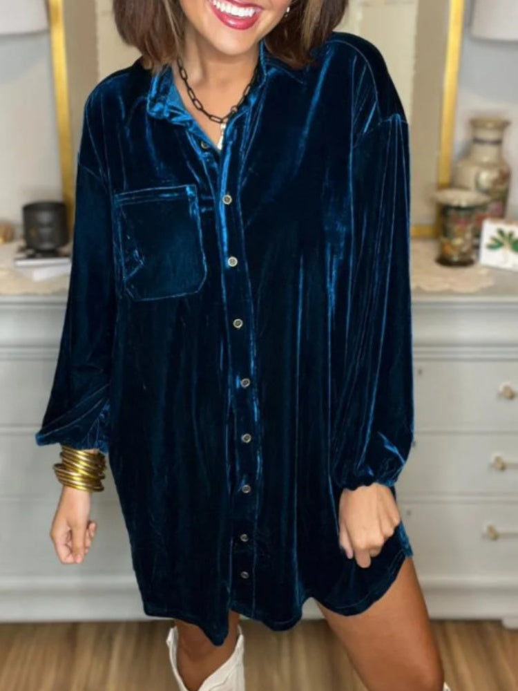 Button-Down Shirt Dress