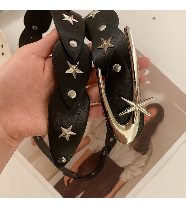 Wide Corset Waist Belt