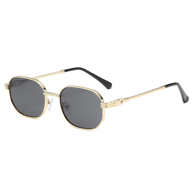 Hex Gold-Frame Sunglasses