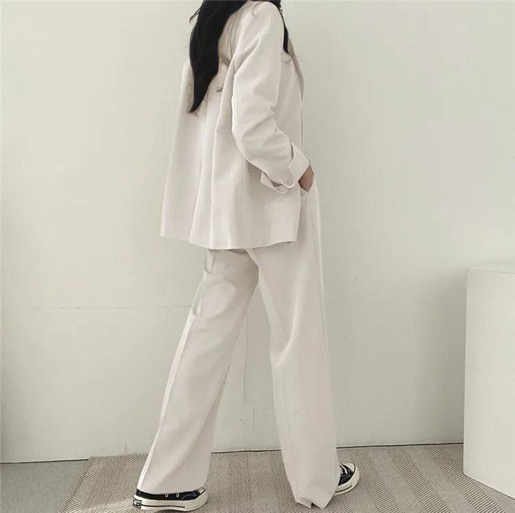 Oversized Blazer Trouser Suit Set
