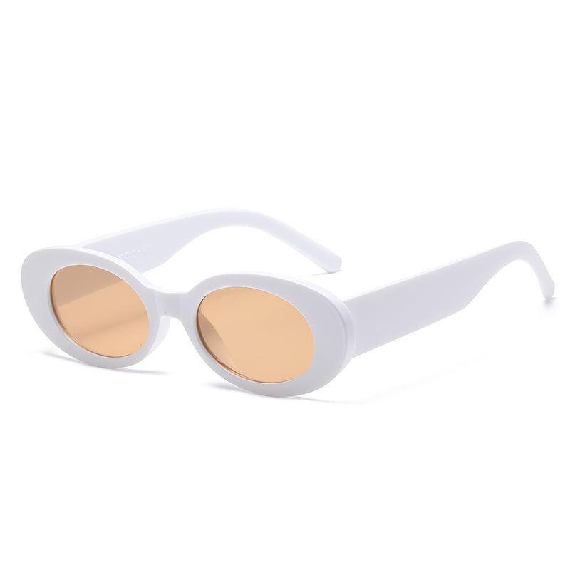 Chunky Oval Sunglasses