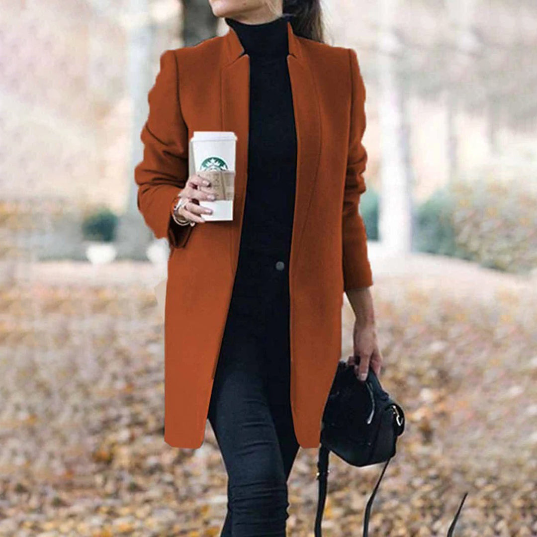 Tailored Lapel Longline Coat