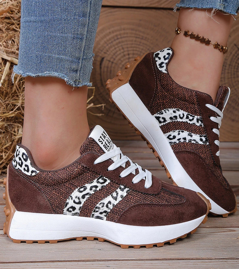 Retro Stripe Low-Top Sneakers