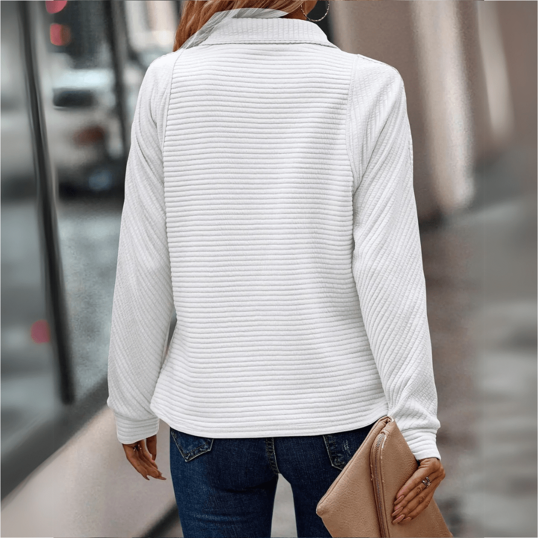 Half-Zip Knit Jumper