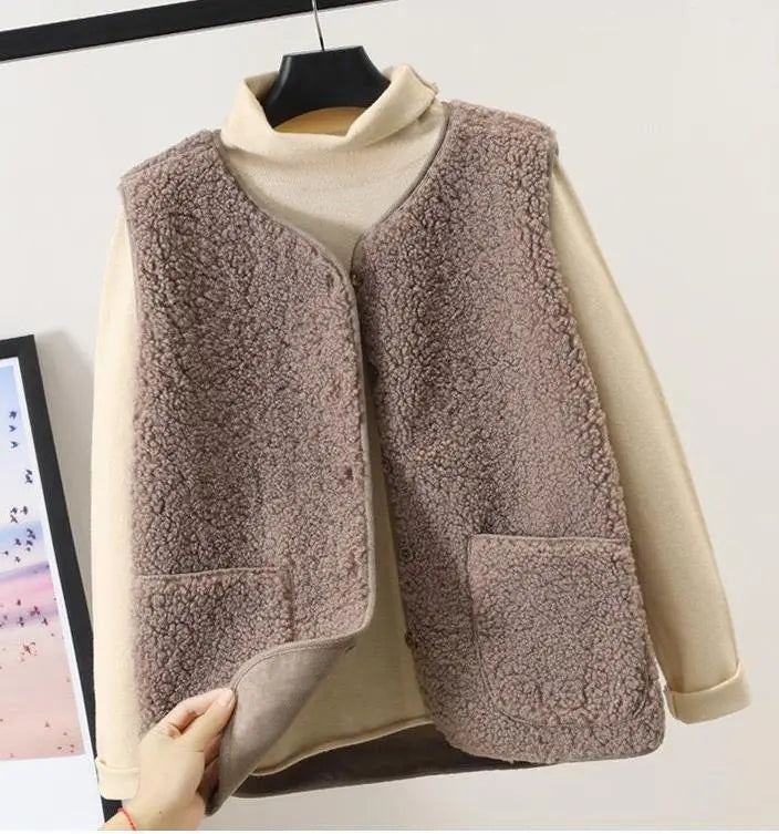 Teddy Fleece Gilet