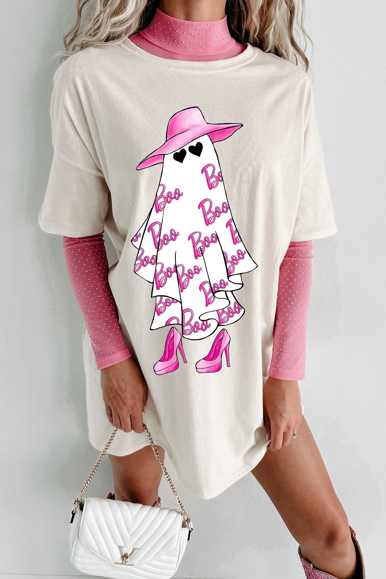 Graphic Oversized T-Shirt Dress