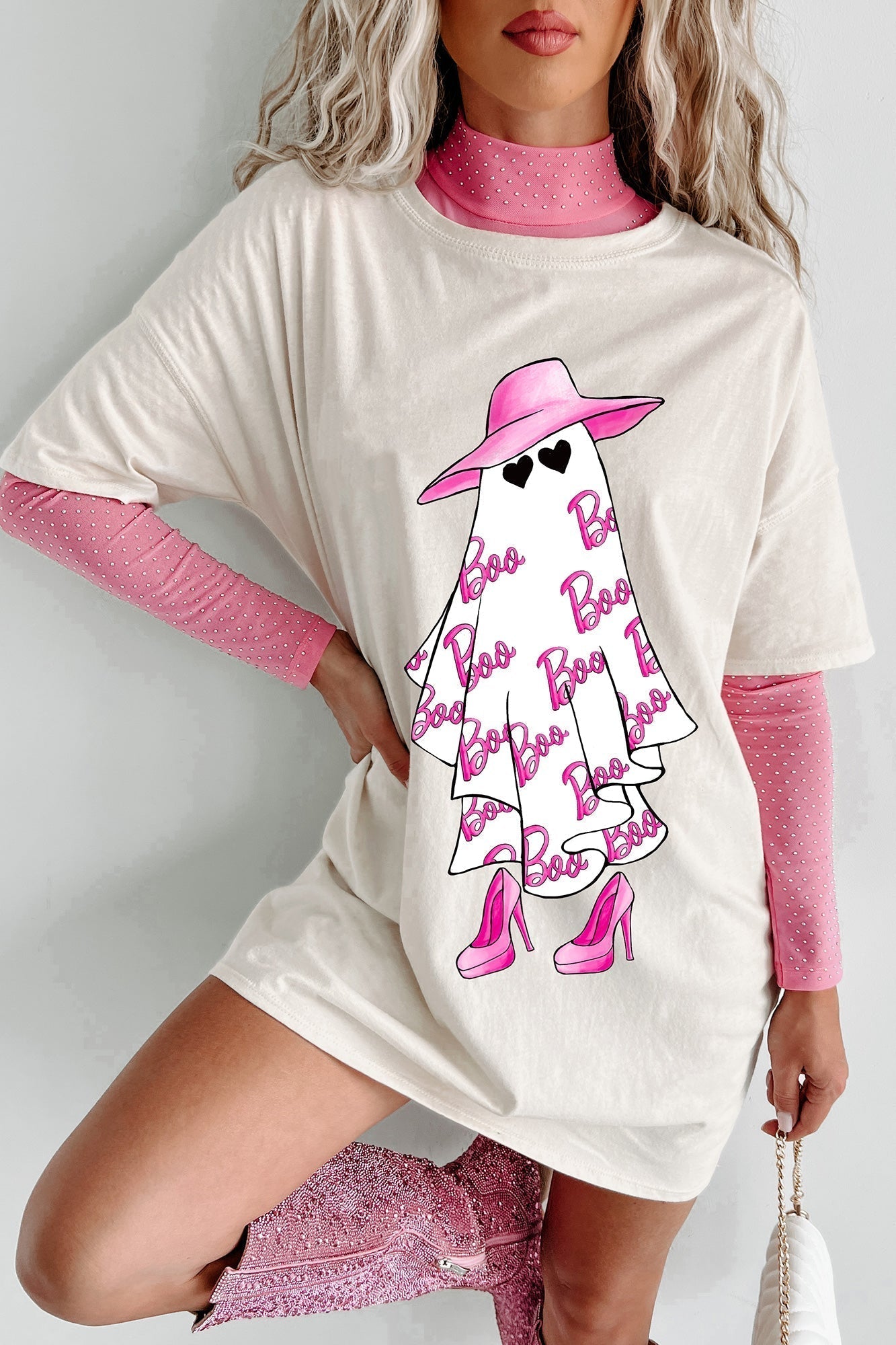 Graphic Oversized T-Shirt Dress