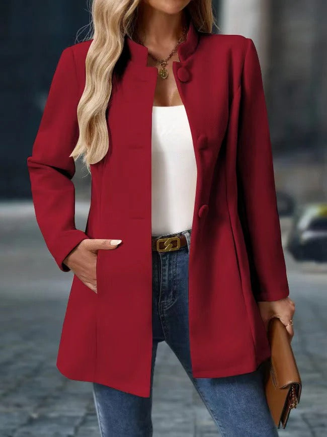 Clean-Cut Tailored Jacket