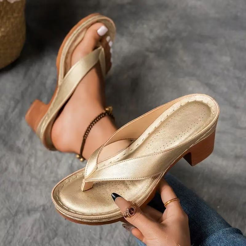 SoleComfort | ๐บ2025 new Orthopaedic sandals with thick heel
