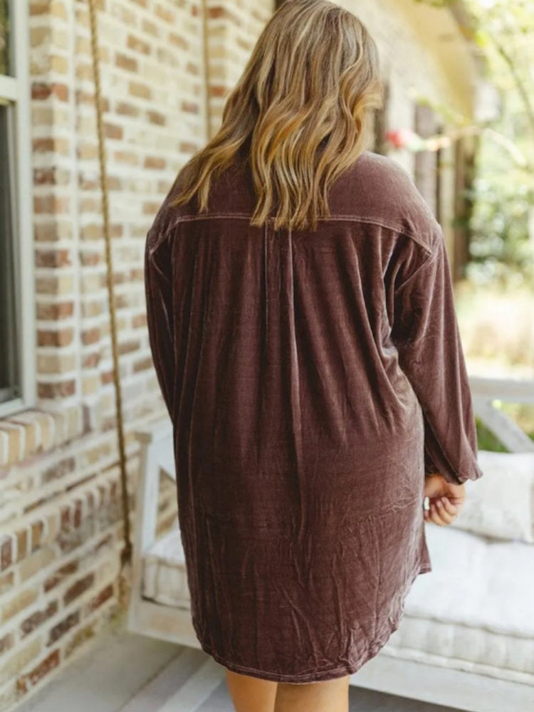 Button-Down Shirt Dress