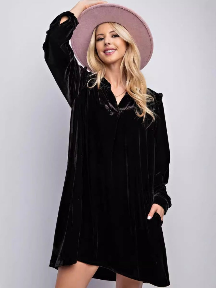 Knee Length Shift Dress