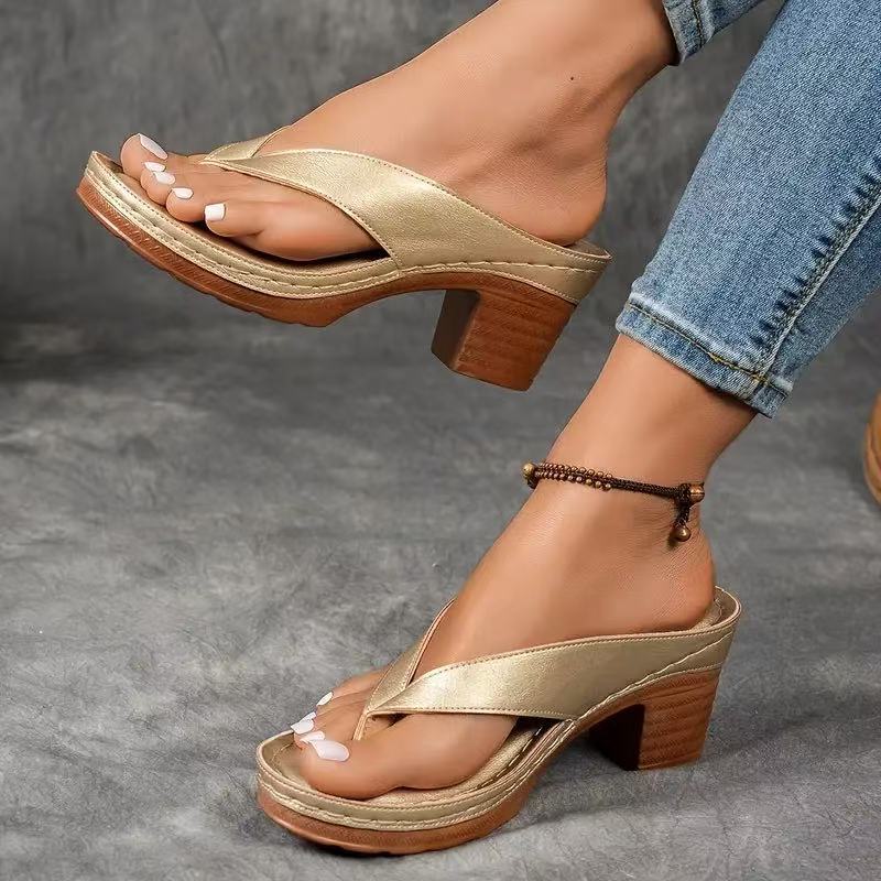 SoleComfort | ๐บ2025 new Orthopaedic sandals with thick heel