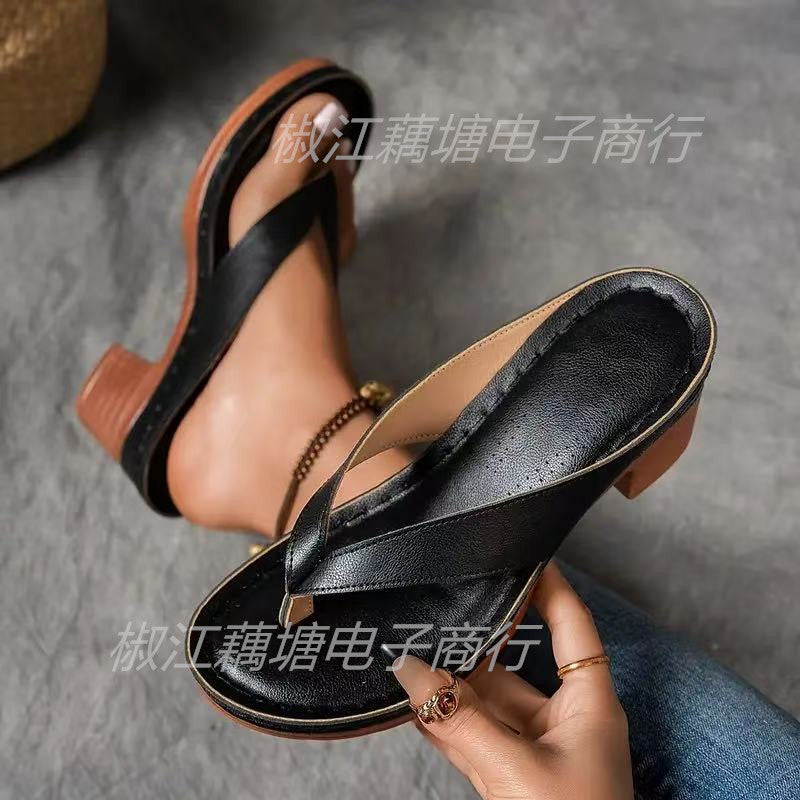 SoleComfort | ๐บ2025 new Orthopaedic sandals with thick heel