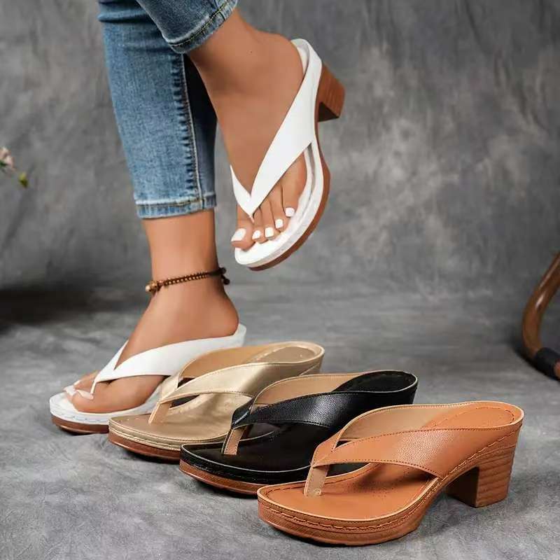 SoleComfort | ๐บ2025 new Orthopaedic sandals with thick heel