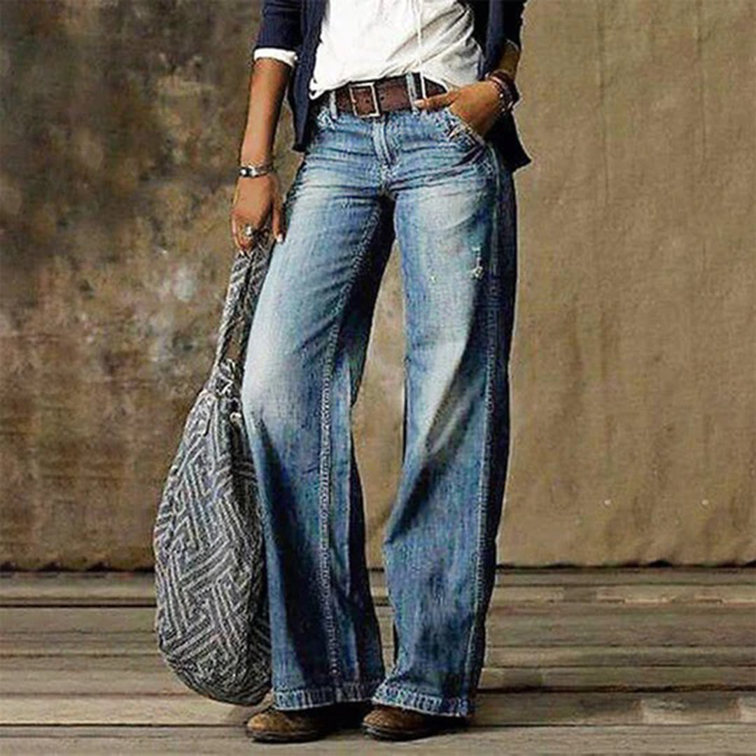 High Waist Wide Leg Jeans