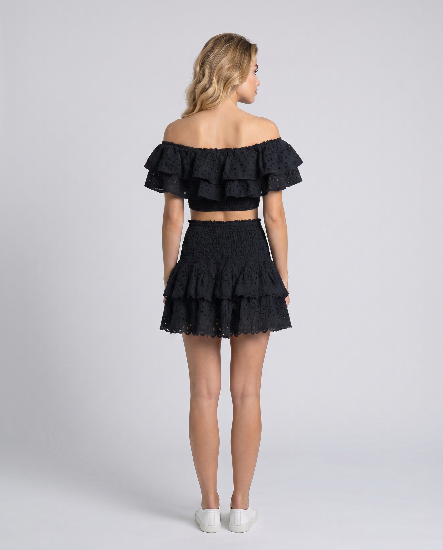 Ruffle Top Tiered Mini Set