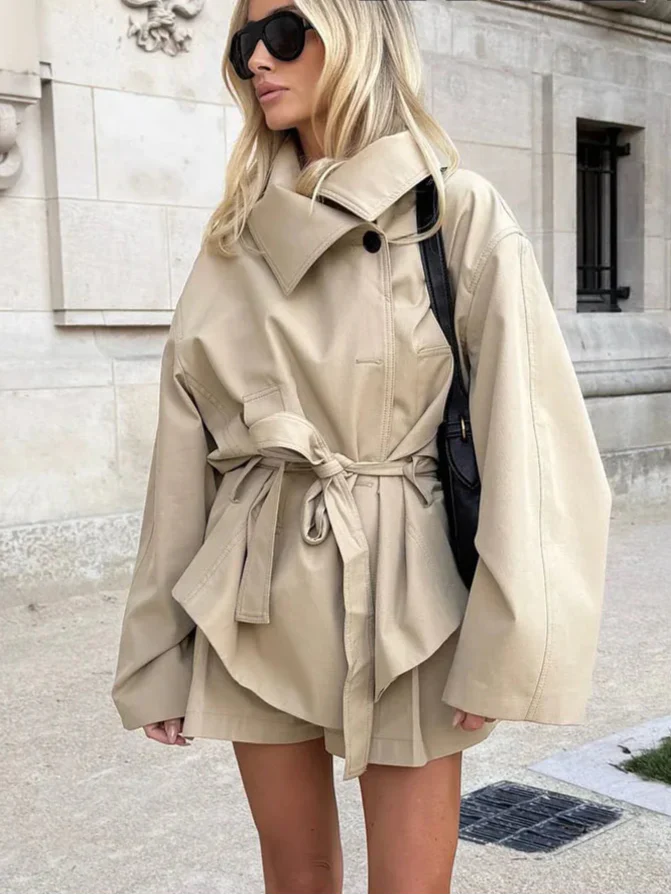 Cropped Jacket & Tailored Shorts Set