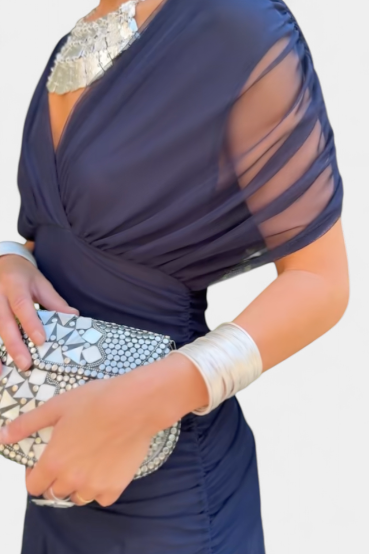 Flowing Drape Dress