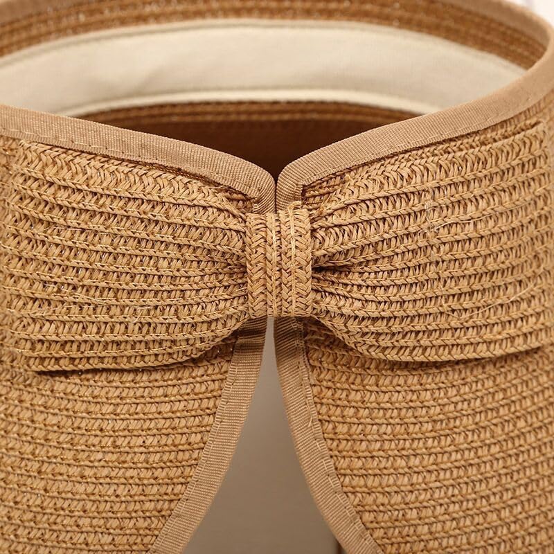 Foldable Straw Sun Visor
