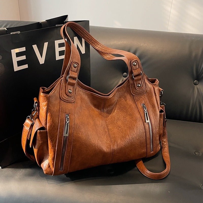 Aviana | Classic vintage leather handbag