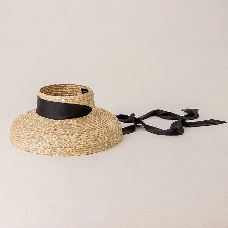 Trailing Ribbon Straw Sun Hat